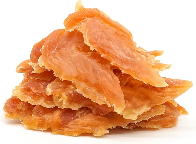 MON2SUN Chicken Jerky Dog Treats Made with Chicken Breast, High Protein & Grain Free, Training Treats for Small to Large Dogs (14.11 Ounce -Pack of 1)