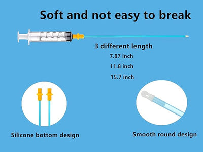 10 Set AI Artificial Insemination Dog Breeding Kit, Canine Breeding Kit, Dog Insemination Breeder Kit, Disposable Canine Artificial Insemination, Canine Breeding Supplies (7.87 inch, Small Breeds)