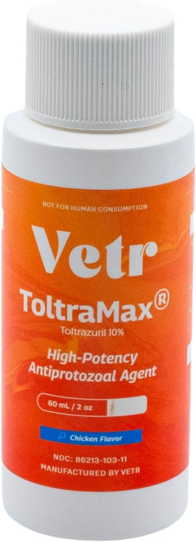 Toltrazuril 10.0% for Horses, Dogs, Cats, 60mL/2 Ounce, for Non-Food Chain Animals, Alfalfa