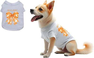 Everything Chic Luxury Designer Dog T Shirt – Cute Puppy Clothes for Small Dogs, Fashion Pet Tee Outfit for French Bulldogs & Chihuahuas, Everything Chic Dog Apparel BOOJEE Medium