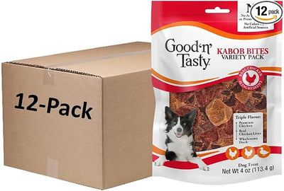 GOOD ‘N’ TASTY KABOB BITES, TREATS FOR DOGS