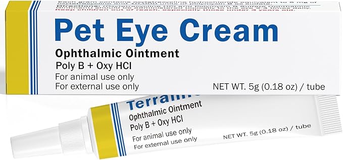 Pet Eye Health Cream for Cats, Dogs, Cattle, Sheep, Horses, Birds, and Puppies, Kitten - 1 Tube 5g