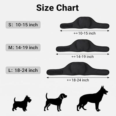 Silentwuff for Dogs - Noise Cancelling Dog Ear Muffs, Waterproof Protection Cover for Anxiety Relief, Adjustable Design Available in Three Sizes (S/M/L) for All Breeds (Medium)
