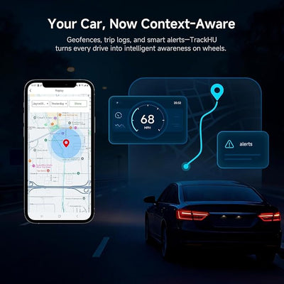 Wireless CarPlay&Android Auto Adapter Magic AI Box with 4G LTE | 8GB+128GB | GPS | Full Android OS | OBD II, Compatible with Wired Factory CarPlay&Android Auto, Support for YouTube/Netflix