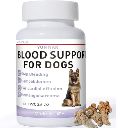 Aids in Cancer Treatment, Quick Stop Bleeding, Yunnan Sanqi Powder for Hemangiosarcoma, Hemoabdomen, Pericardial Effusion, Cancer Bleeding, Nose Bleed, Bloody Stools, Blood Support for Dogs, 100g