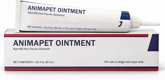 Animapet Ointment for Dogs | Dog Yeast Infection Treatment | Supports Ear Discomfort, Itchy Skin, Hot Spots | 1.01 fl oz