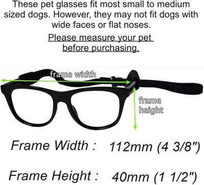 C09 Dog Pet Cat Costume Set Retro Sunglasses + Bow Tie Adjustable for Small-Medium Dogs 12-30 lbs Party Prop Cosplay Photoshoot (Pink 80s + Pink Bow Tie)