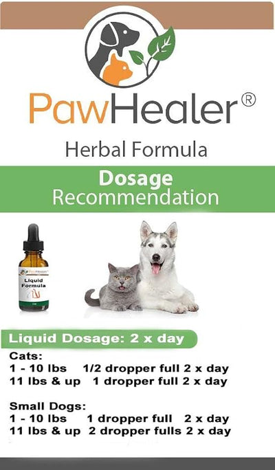 Bladder Stones/Crystals: Urinary Free the Flow: Basic Formula - Herbal Liquid Herbs for Cats & Small Dogs - 2 fl oz (59 ml) - Buy More Save More (1 Bottle)