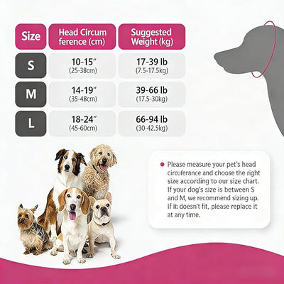 Dog Ear Covers for Bath: Waterproof Ear Wraps Noise Cancelling for Fireworks/Swimming/Vet Visits/Grooming/WalkingDogs