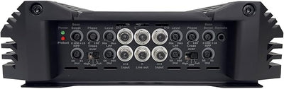 Orion XTR Series XTR500.4 High Power Class A/B 4-Channel Amplifier - 500W RMS, 2/4 Ohm Stable, High/Low Pass Crossover, Bass Boost Control, MOSFET Power Supply, Bass Knob Included, Made in Korea