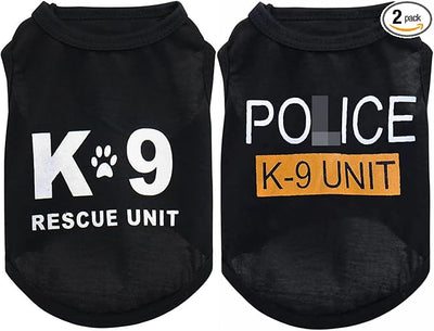 2Pack Dog Clothes for Small Dog Boy Puppy Shirt for Chihuahua Yorkies Summer Pet Dog Cat Breathable Comfortable Cute Vest Apparel