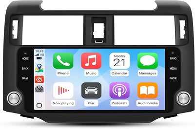 Junsun Car Radio Stereo Android 13 for Toyota 4runner 2010-2022 with GPS Navigation CarPlay Android Auto