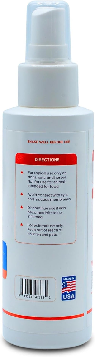 vetr Skin Relief Soothing Spray for Dogs & Cats – Gentle Topical Formula Supports Healthy Skin & Coat, 4 fl oz (120 mL)