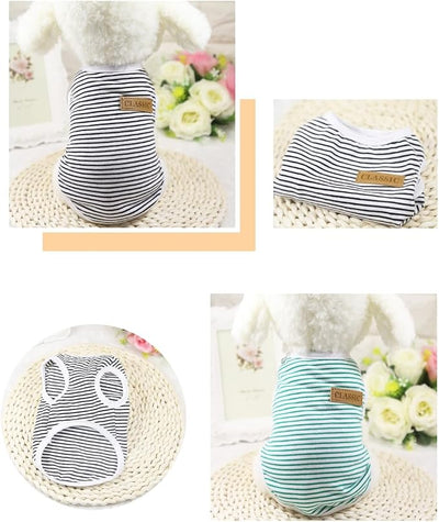 Dog Clothes for Small Dogs Apparel Chihuahua Clothes Boy Puppy Outfits Security Pet Tshirts Cat Shirts Tiny Doggie Vest