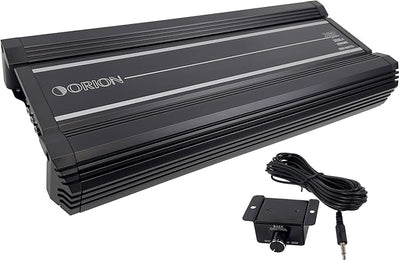 Orion XTR Series XTR2500.4 High Power Class A/B 4-Channel Amplifier - 2500W RMS, 2/4 Ohm Stable, High/Low Pass Crossover, Bass Boost Control, MOSFET Power Supply, Bass Knob Included, Made in Korea