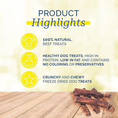 PCI Pet Center, Inc. - Beef Stakes 100% Natural Dog Treat 1lb. Bag