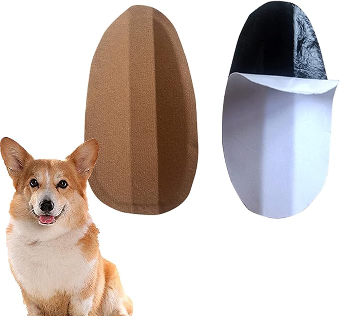 Dog Ear Stand Sticker Up Support Tool, Dog Ear Fixed Correction Vertical Holder for Doberman-Small (0.98 * 1.97)