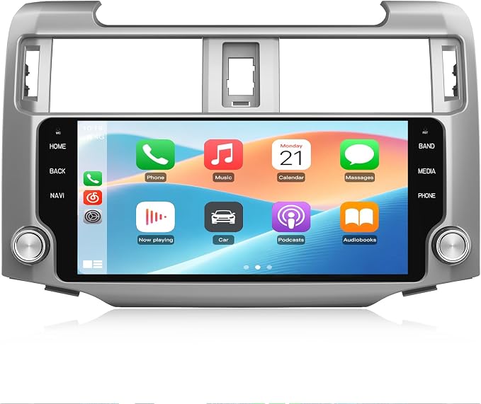 Junsun Car Radio Stereo Upgrade Android 13 for Toyota 4Runner 2010-2023 Head Unit with Wireless CarPlay Android Auto
