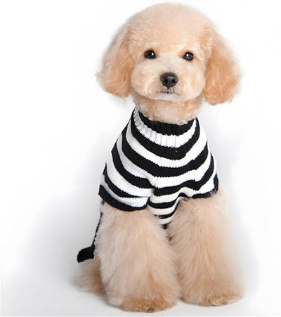NACOCO Pet Sweaters Skeleton Sweater The Cat Dog Clothes Pet Clothing Little Puppy Dog Sweaters (Medium)