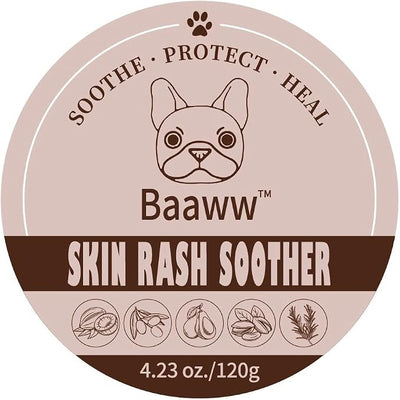 Dog Skin Irritation Treatment Cream 125ml | Hot Spot Soother, Anti-Itch Lotion, Allergy Relief, All-Natural Rash Cream, Dry Itchy Coat Relief