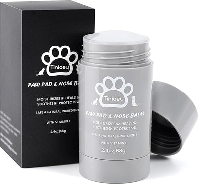 Cat Dog Paw Pad Balm Stick (2.4 oz) | Natural Dog Paw Blam Protector, Soother & Moisturizer for Cracked Dry & Damaged Paws, Nose & Elbows | Snout Soother for Dogs