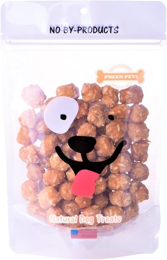 Preen Pets Chicken Meatballs Dog Treat (2 Pound)