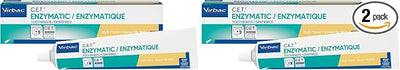 Virbac C.E.T. Enzymatic Toothpaste, Malt Flavor, 2.5 oz (Pack of 2)