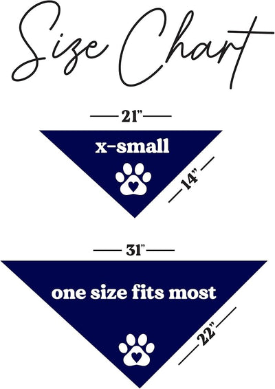 I Solemnly Swear I Am Up to No Good Dog Bandana (Navy, XS 1101)