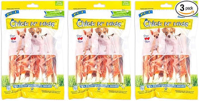 PCI - Pet Center Inc - Chick N Hide Dog Treats - 3 Packs