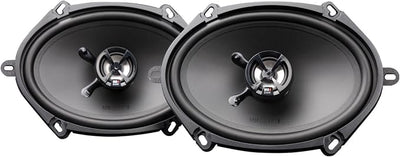 MB Quart Discus 5x7 & 6x8" 2 Way Car Audio Coaxial Speakers with Polypropylene Cones & Butyl Rubber Surrounds for Enhanced Quality, 100W, 88 dB, Pair