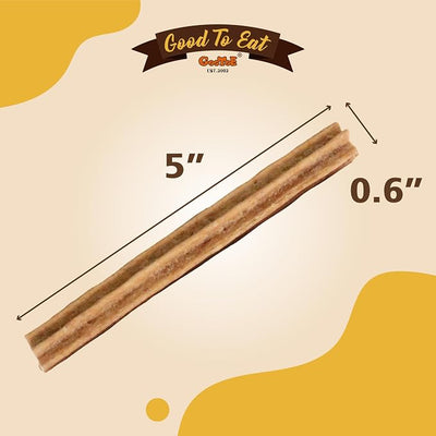 Gootoe Natural Buffalo Dog Treats, Stick (Large), 3 lb | Low-fat chews for training rewards, limited ingredient, for medium dogs