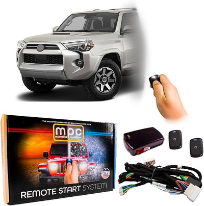 MPC Remote Start Kit Compatible with Toyota 4Runner 2022-2024 || Plug and Play || 2X Long Range Remotes || USA Tech Support