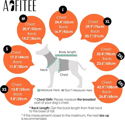 AOFITEE Dog Coat, Warm Dog Jacket with Harness Built in, Waterproof Coats for Small Dogs, Dogs Winter Coat Puffer Jacket with Zipper & Fleece Collar, Pet Snowsuit Sweater for Chihuahua Yorkshire, XS