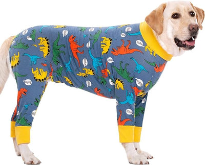 kzrfojy Dog Recovery Suit for Dogs After Surgery Female Male Medium Large Dog Neuter Spay Onesie for Shedding Prevent Licking Surgical Wound Dog Cone Alternative