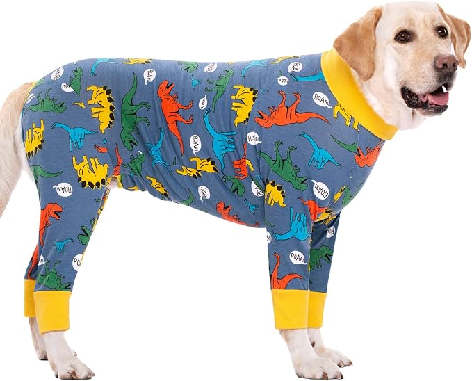 kzrfojy Dog Recovery Suit for Dogs After Surgery Female Male Medium Large Dog Neuter Spay Onesie for Shedding Prevent Licking Surgical Wound Dog Cone Alternative