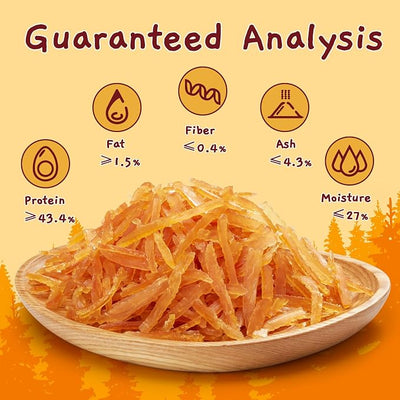Jungle Calling Soft Training Treats for Small Dog and Cats, Mini Chicken Strips Puppy Training Edible Snacks Easy to Digest, Grain Free