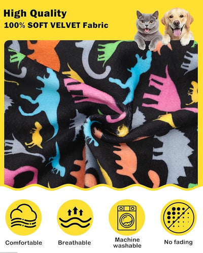 CuteBone Dinosaur Costume Dog Shirt, Stretchy Velvet T-Shirt Clothes for Medium Dogs, Soft & Breathable Pet Tee Outfit Frenchie Apparel for Daily Wear, Cozy Pullover Design Puppy Fashion COSBX01XXL