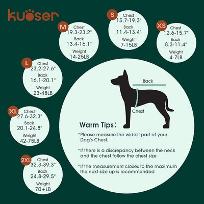 Kuoser Recovery Suit for Dogs, Adjustable Female Spay Dog Surgery Suit, Pet Surgical Shirt Male Neuter Anti Licking Abdominal Wounds Puppy Onesie Bodysuit, Alternative to Doggie Cone After Surgery