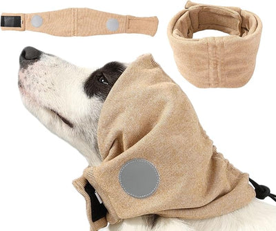 Dog Calming Hoodie, Reducing Noise Wrap, Dog Ear Muffs Noise Protection