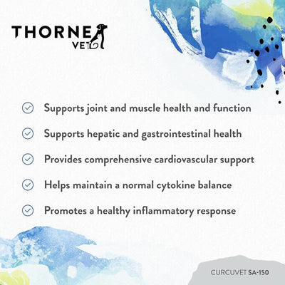 ThorneVet CurcuVET-SA150 Powder, 90 Scoops