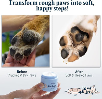 Flydog Lick-Safe Dog Paw Cream – Non-Greasy Paw Pad and Nose Balm for Dogs, Fast-Absorbing Avocado Plant Formula, Winter Paw Balm for Outdoor Dry Cracked Pads & Snout (50ml)