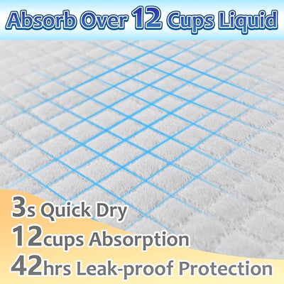 Dogcator Dog Pee Pads Extra Large 30"x36", 30 Count Super Absorbent Pee Pads for Dogs, Disposable Urine Bed Pads for Doggie, Thicken XXL Puppy Pads, Piddle Pads X-Large for Indoor, Outdoor Use