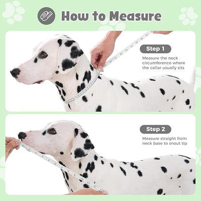 Avont Dog Cone Alternative, Adjustable Soft Comfy Foldable E Cones for Medium Large Dogs After Surgery, Escape-Proof Elizabethan Collar for Surgical Wound Recovery Stop Licking -Star(XL)