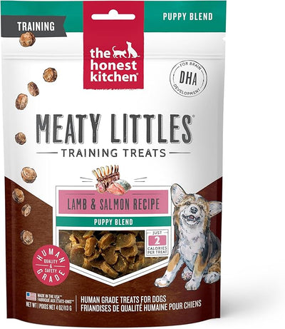 The Honest Kitchen Meaty Littles: Lamb & Salmon Puppy Recipe, 4 oz Bag
