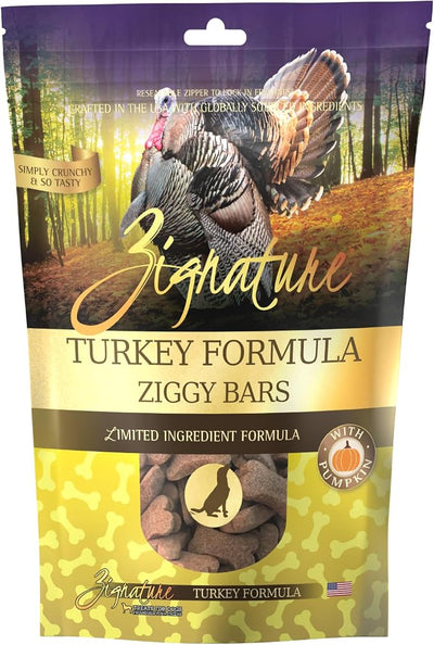 Zignature Turkey Limited Ingredient Formula Biscuit Dog Treats 12oz