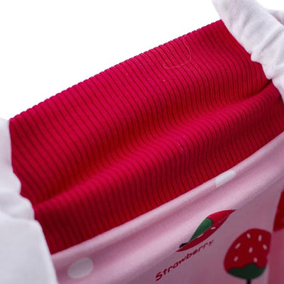 Dog Recovery Suit After Surgery Female Male, Medium Large Dog Neuter Shirt Cone Alternatives Prevent Licking Surgical Onesies (Strawberry, 7XL)