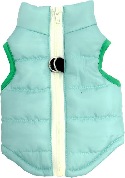 Winter Waterproof Windproof Vest Coat for Small Medium Dogs - Warm Jacket for Cold Weather (Not Suitable for Big Dogs) X-Green M