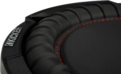 KICKER 47KBRW8 8-Inch (20cm) Round Bass Reflex Passive Radiator