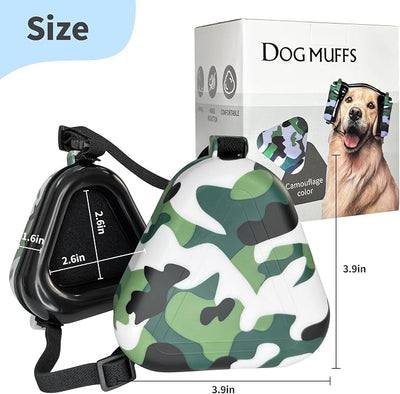 Dog Ear Muffs Noise Protection,uaidie Noise Cancelling Headphones for Dogs, Ear Covers for Hearing Protection and Anxiety - Camouflage