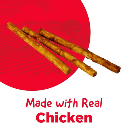 Country Kitchen Rawhide Free Chicken Dog Chews, for Small Dogs, Made with Real Chicken, No Wheat, Corn or Soy, 18 Count